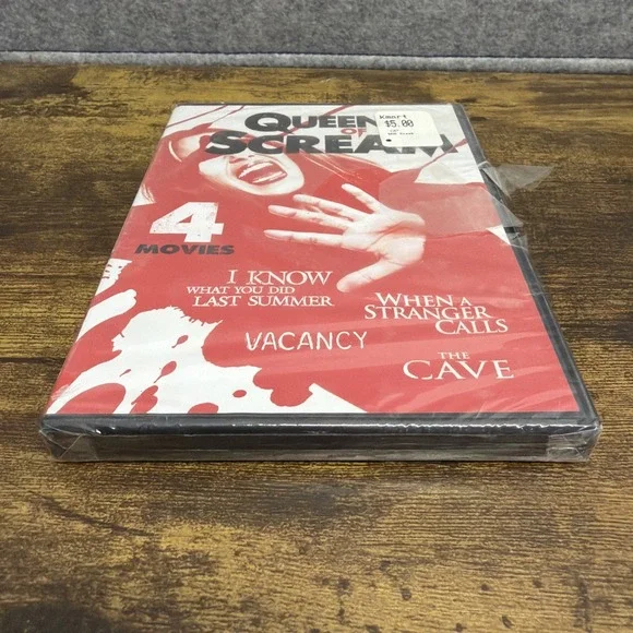 Queens of Scream: 4 Movie Thrill-Fest (DVD) New Sealed - Picture 3 of 3